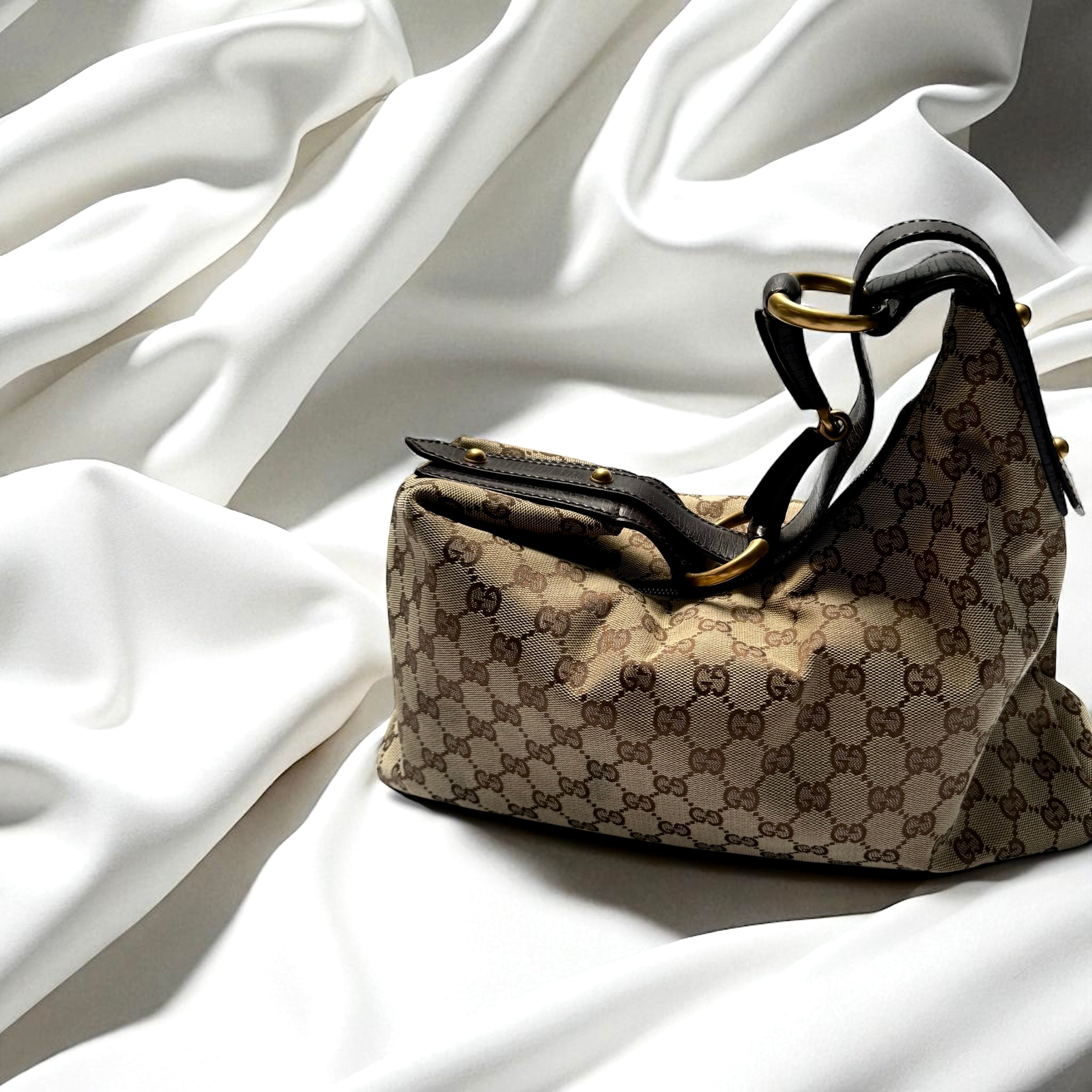 Gucci Horsebit Hobo Shoulder Bag