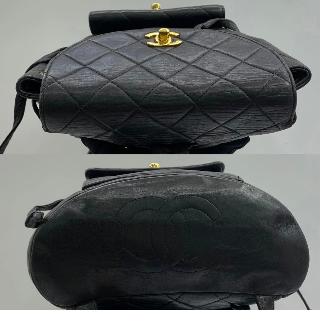 CHANEL Vintage Duma Backpack Lambskin