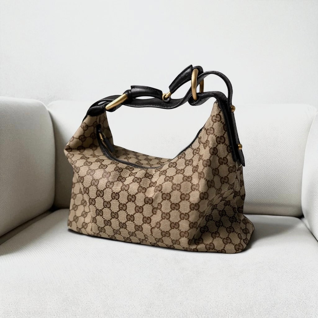 Gucci Horsebit Hobo Shoulder Bag