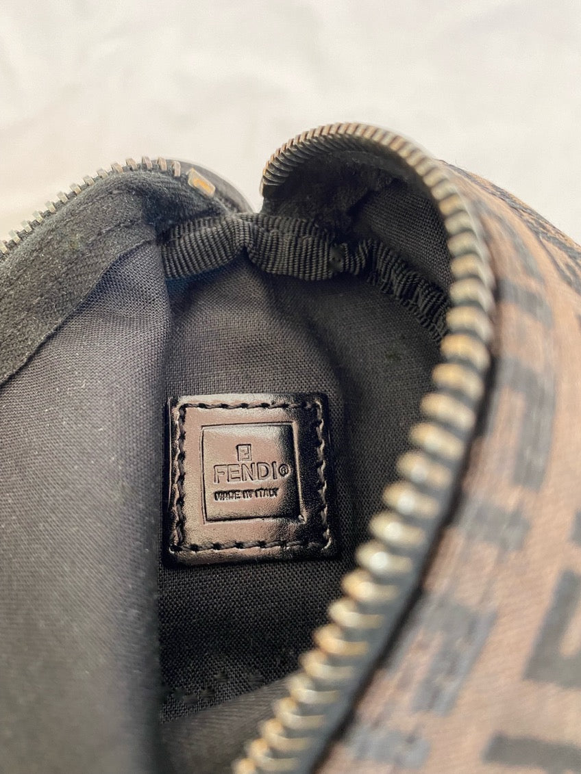 Fendi Zucchino Barrel Bag